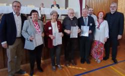 Ehrung f&uuml;r 40 Jahre Aktiv