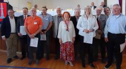 Verleihung Goldene Ehrennadel CVN
